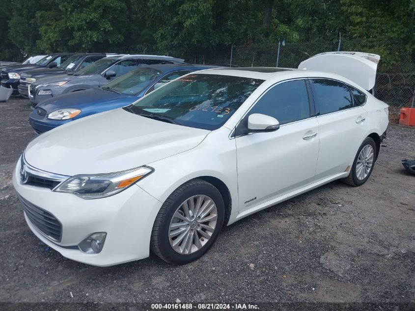 2013 Toyota Avalon Hybrid/Prem/Tour/Ltd VIN: 4T1BD1EB8DU012923 Lot: 40161488