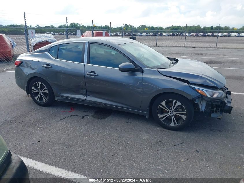 2020 Nissan Sentra Sv Xtronic Cvt VIN: 3N1AB8CV8LY243802 Lot: 40161512