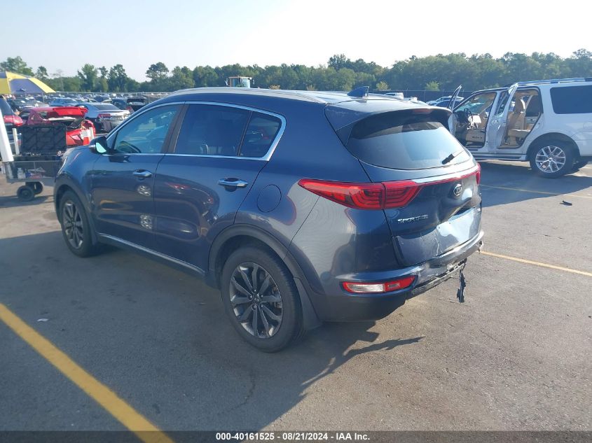 2018 Kia Sportage Ex VIN: KNDPN3AC5J7468664 Lot: 40161525