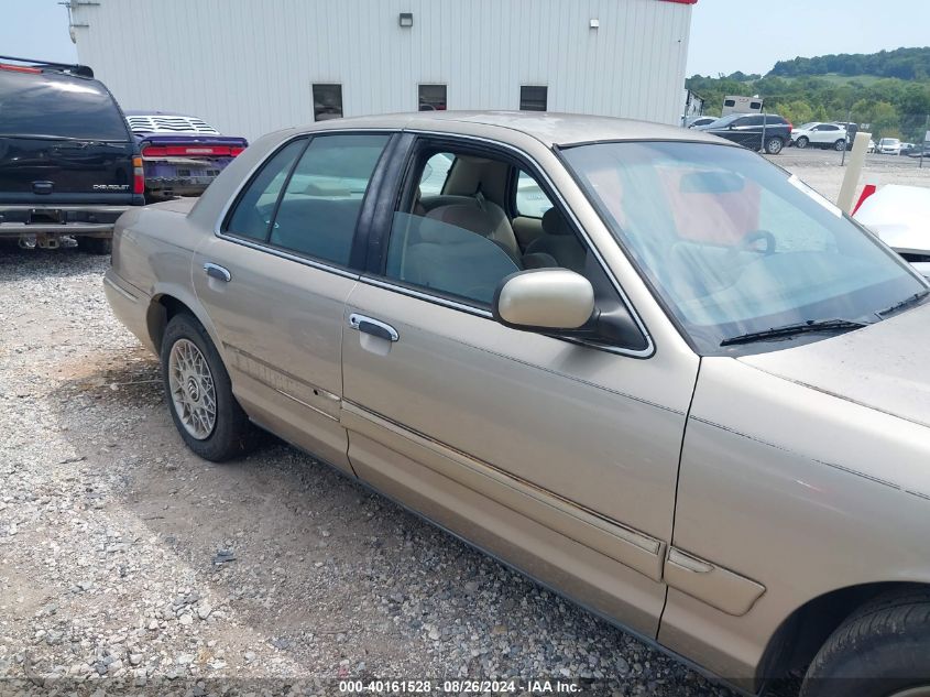 2000 Mercury Grand Marquis Gs VIN: 2MEFM74W0YX600194 Lot: 40161528