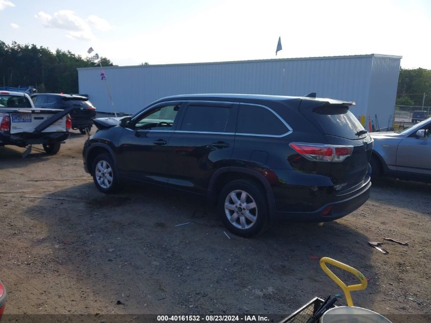 2016 Toyota Highlander Xle V6 VIN: 5TDJKRFH9GS276717 Lot: 40161532