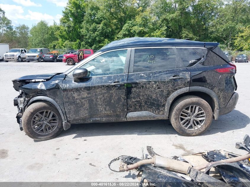 2021 Nissan Rogue S Intelligent Awd VIN: 5N1AT3AB9MC683877 Lot: 40161535