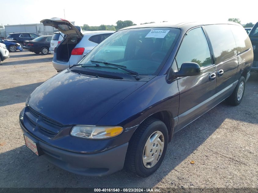 1999 Dodge Grand Caravan Se VIN: 1B4GP44G9XB821201 Lot: 40161540