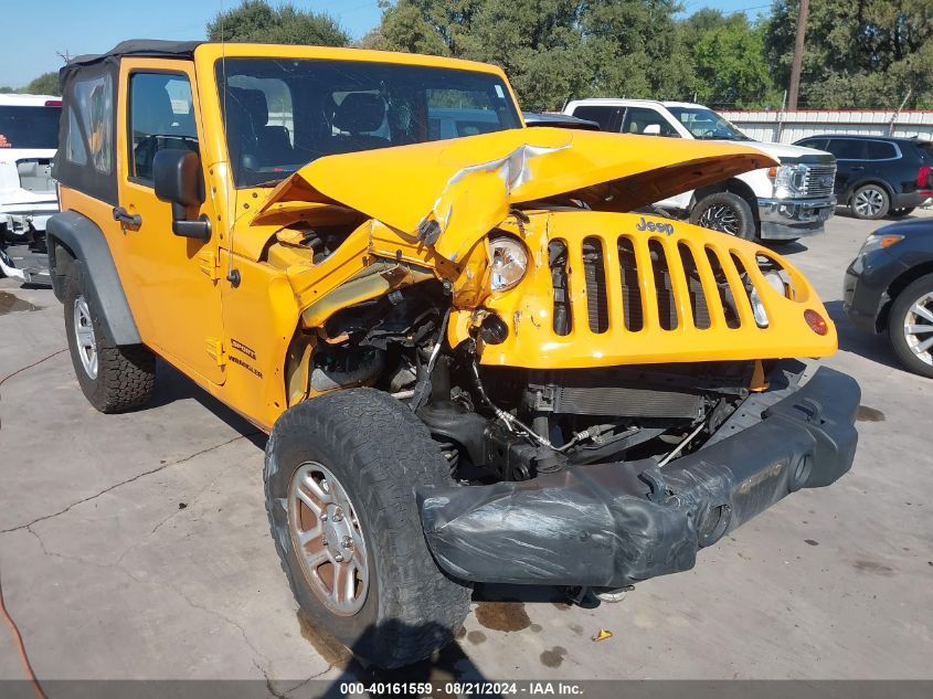 2012 Jeep Wrangler Sport VIN: 1C4AJWAG8CL236852 Lot: 40161559