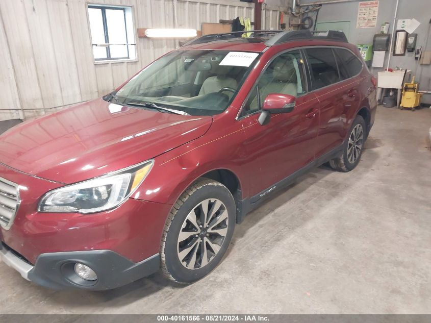 2016 Subaru Outback 2.5I Limited VIN: 4S4BSANC2G3334210 Lot: 40161566