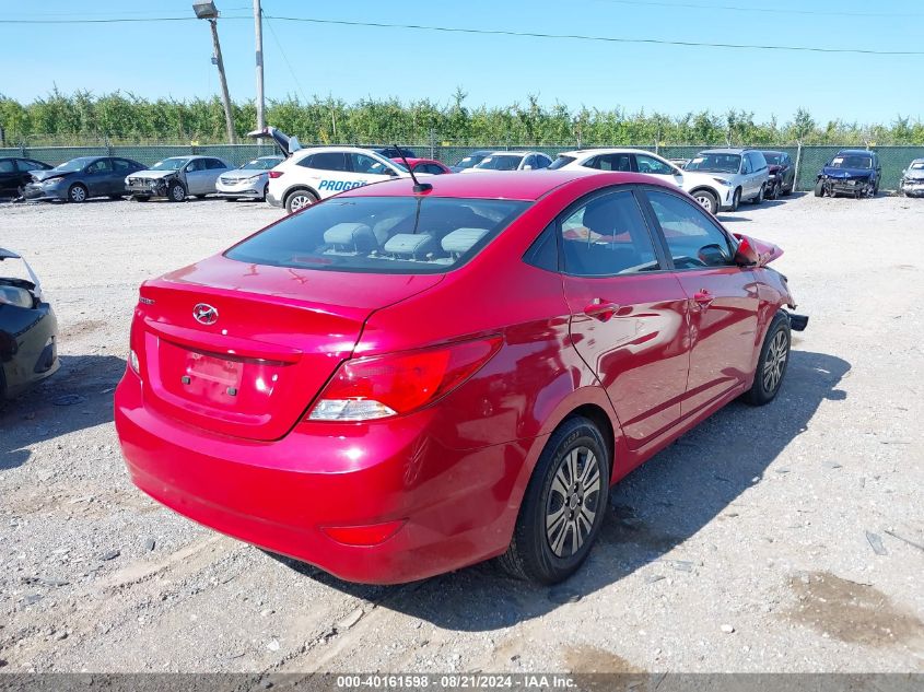 2017 Hyundai Accent Se VIN: KMHCT4AE3HU308334 Lot: 40161598