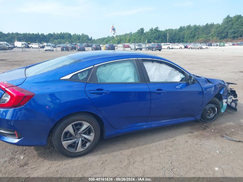 2019 Honda Civic Lx VIN: 2HGFC2F66KH555091 Lot: 40161638