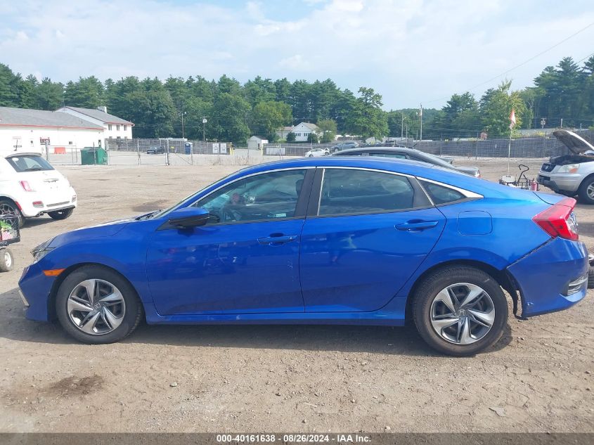 2019 Honda Civic Lx VIN: 2HGFC2F66KH555091 Lot: 40161638