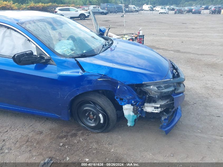 2019 Honda Civic Lx VIN: 2HGFC2F66KH555091 Lot: 40161638