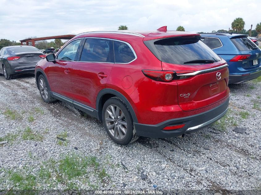 2021 Mazda Cx-9 Grand Touring VIN: JM3TCBDY5M0538917 Lot: 40161664