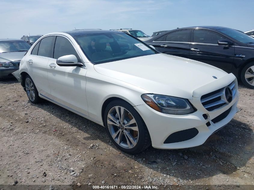 WDDWF4JB5JR315170 2018 MERCEDES-BENZ C CLASS - Image 1