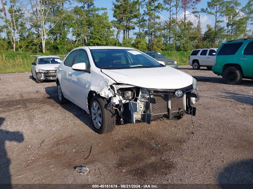 2016 Toyota Corolla L/Le/Le Pls/Prm/S/S Pls VIN: 5YFBURHE7GP498196 Lot: 40161674