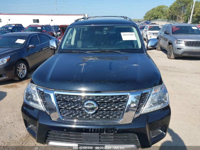 JN8AY2NEXJ9732635 2018 Nissan Armada Platinum