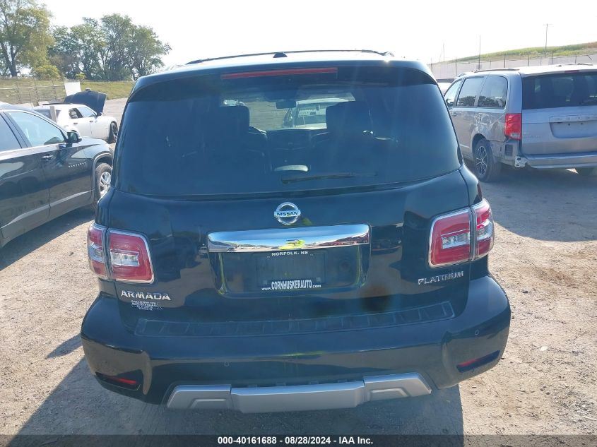 JN8AY2NEXJ9732635 2018 Nissan Armada Platinum