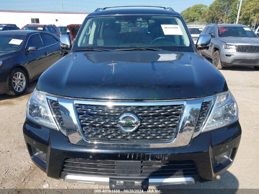 JN8AY2NEXJ9732635 2018 Nissan Armada Platinum