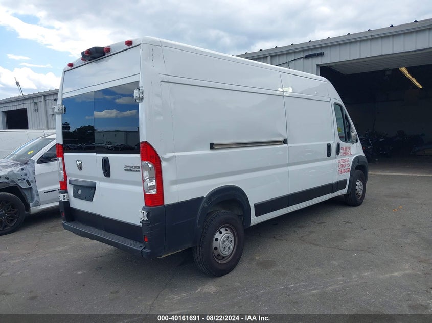 2023 RAM PROMASTER 2500(VIN: 3C6LRVDG4PE518841