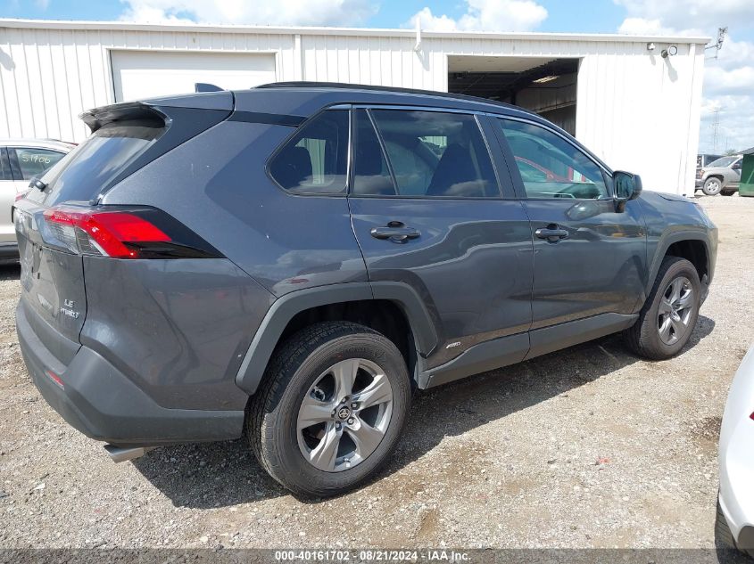 2024 Toyota Rav4 Hybrid Le VIN: 4T3LWRFV3RU139549 Lot: 40161702