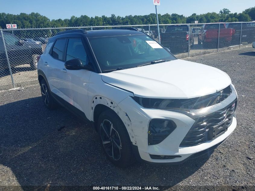 2021 Chevrolet Trailblazer Fwd Rs VIN: KL79MTSL8MB042234 Lot: 40161710