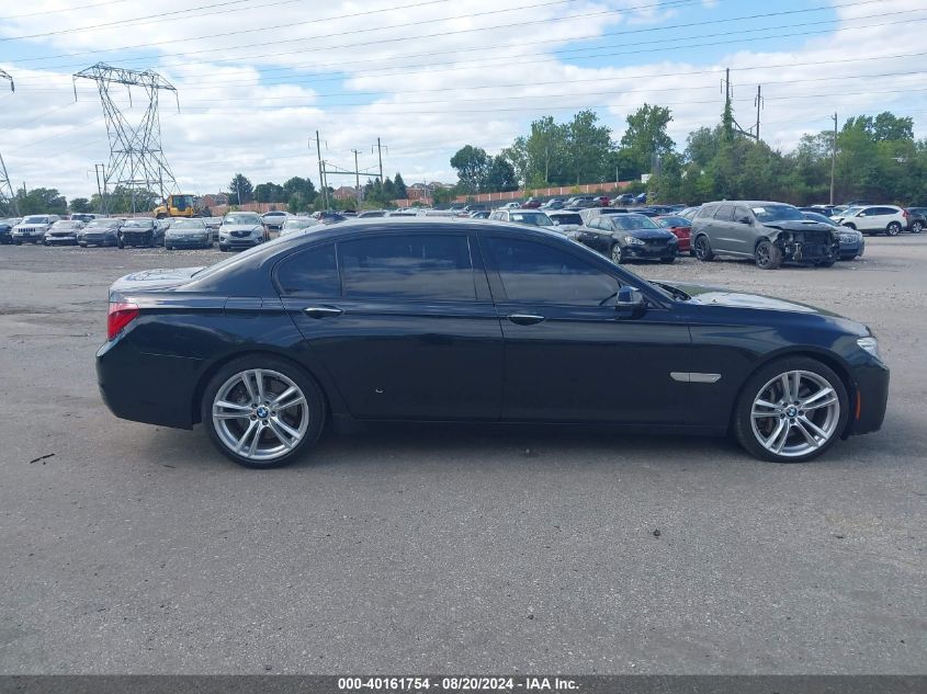 2015 BMW 750Li xDrive VIN: WBAYF8C57FD654919 Lot: 40161754