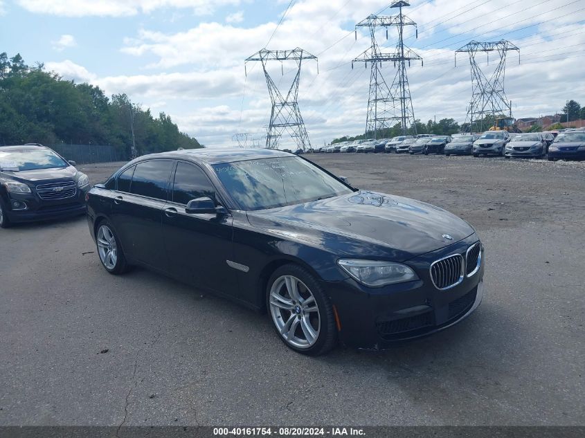 2015 BMW 750Li xDrive VIN: WBAYF8C57FD654919 Lot: 40161754