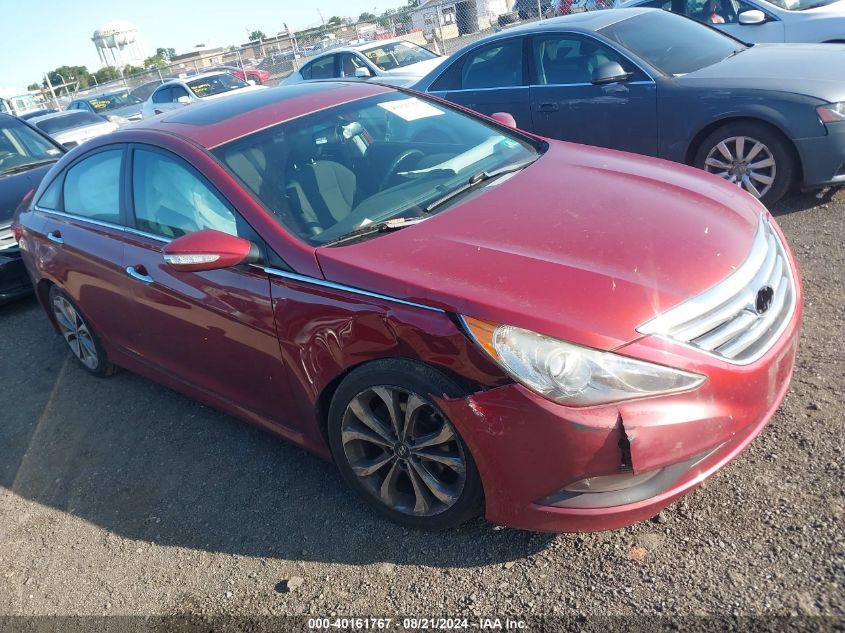 2014 Hyundai Sonata Se/Limited VIN: 5NPEC4AB1EH875246 Lot: 40161767