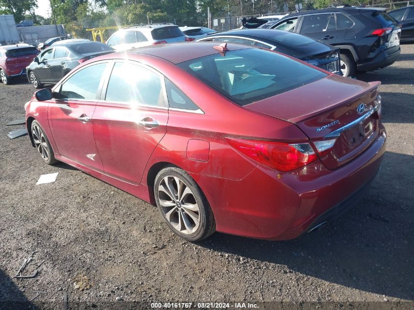 2014 Hyundai Sonata Se/Limited VIN: 5NPEC4AB1EH875246 Lot: 40161767