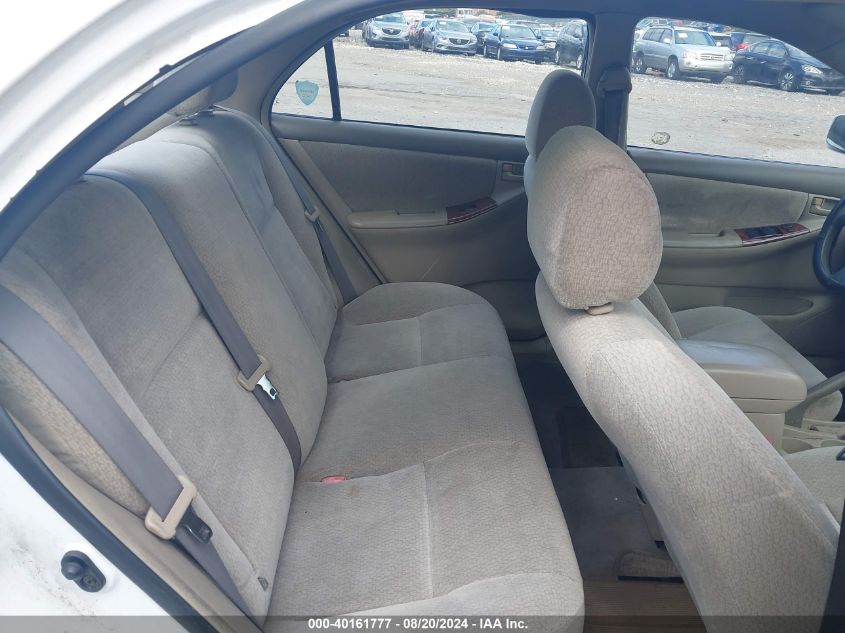 2004 Toyota Corolla Le VIN: 2T1BR32E04C282080 Lot: 40161777