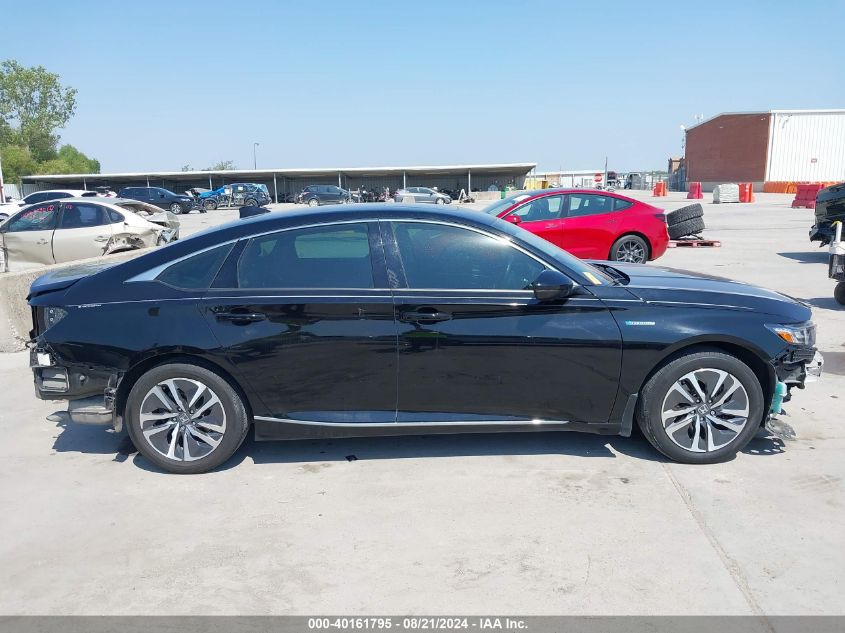 2021 Honda Accord Hybrid Exl VIN: 1HGCV3F59MA019196 Lot: 40161795