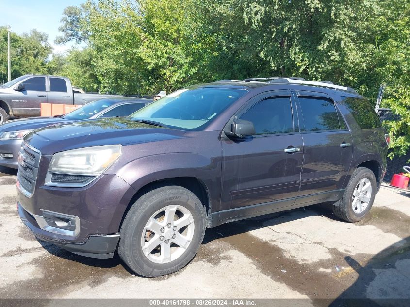 2015 GMC Acadia Sle-2 VIN: 1GKKRPKD3FJ124777 Lot: 40161798