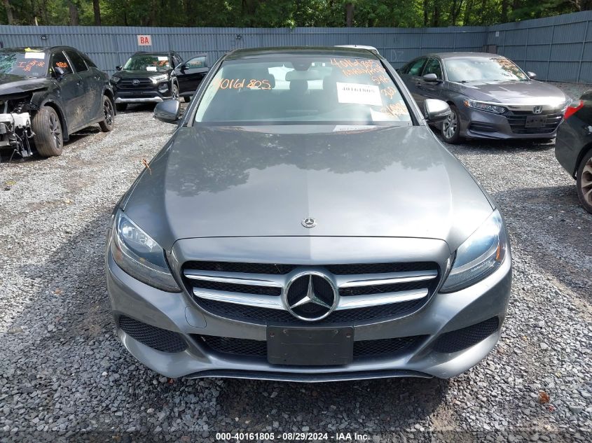 2018 Mercedes-Benz C 300 4Matic VIN: WDDWF4KB8JR346380 Lot: 40161805