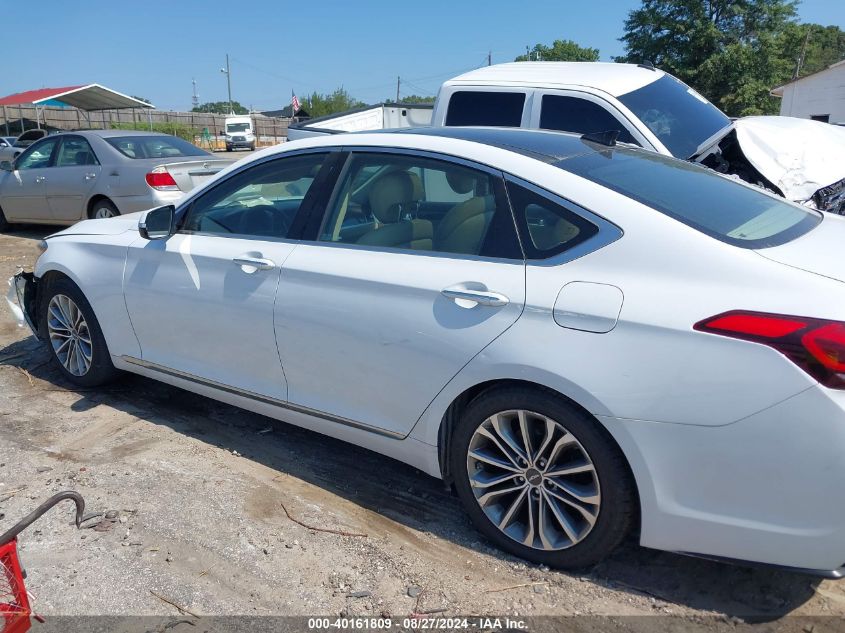 2017 Genesis G80 3.8 VIN: KMHGN4JE4HU176664 Lot: 40161809