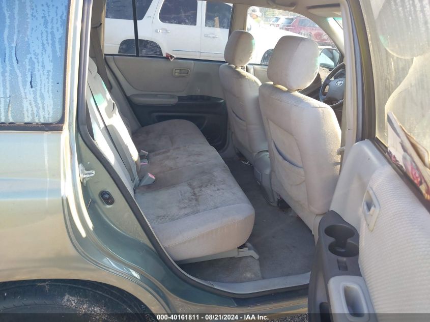 2004 Toyota Highlander VIN: JTEGD21A740078489 Lot: 40161811