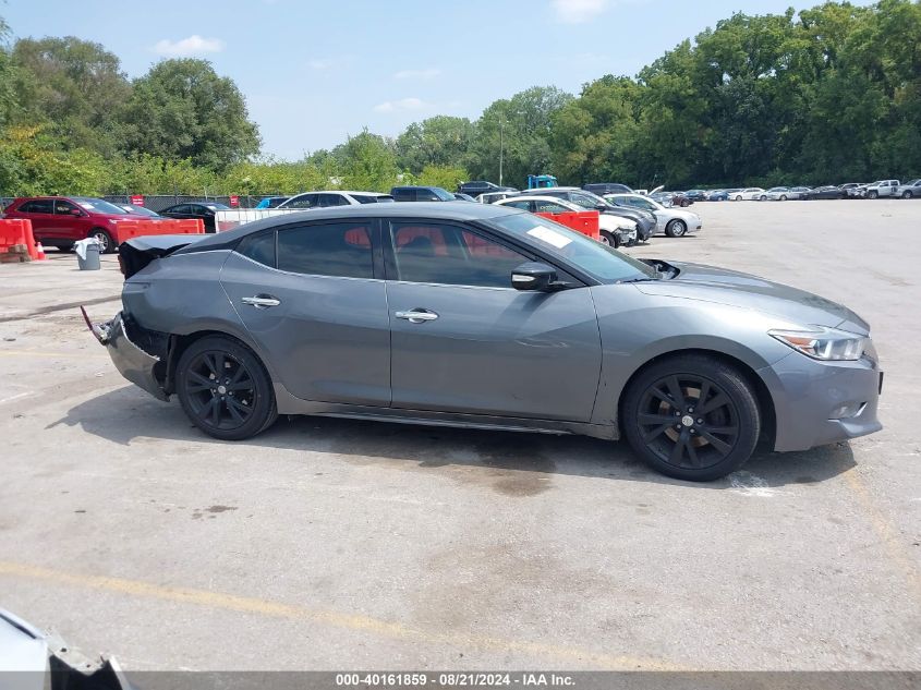 2018 Nissan Maxima 3.5 Sv VIN: 1N4AA6AP1JC391827 Lot: 40161859