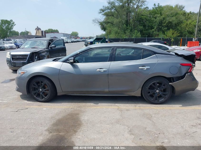 2018 Nissan Maxima 3.5 Sv VIN: 1N4AA6AP1JC391827 Lot: 40161859