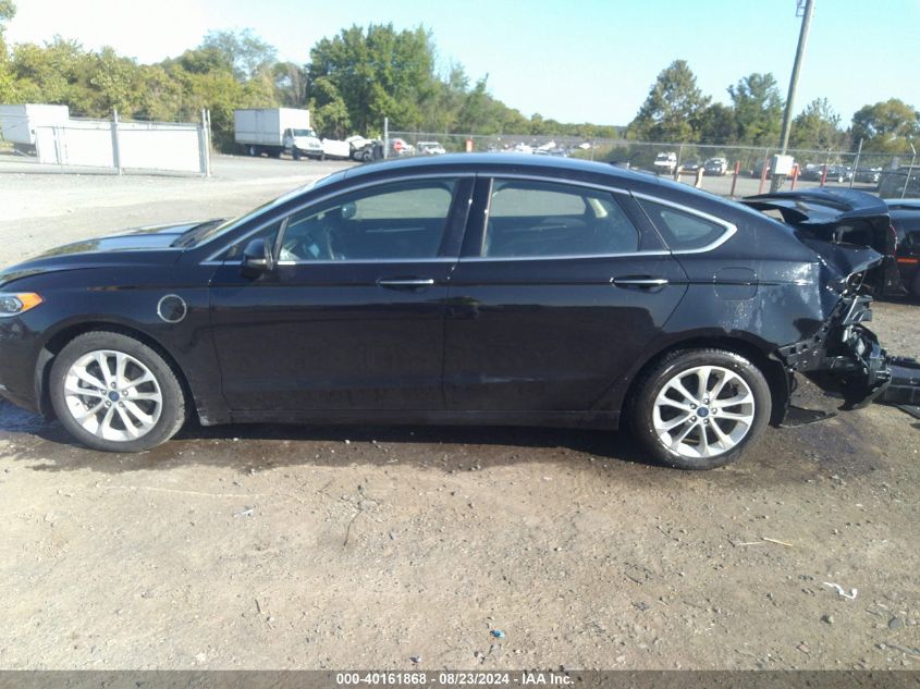 2020 Ford Fusion Plug-In Hybrid Titanium VIN: 3FA6P0SU2LR247701 Lot: 40161868