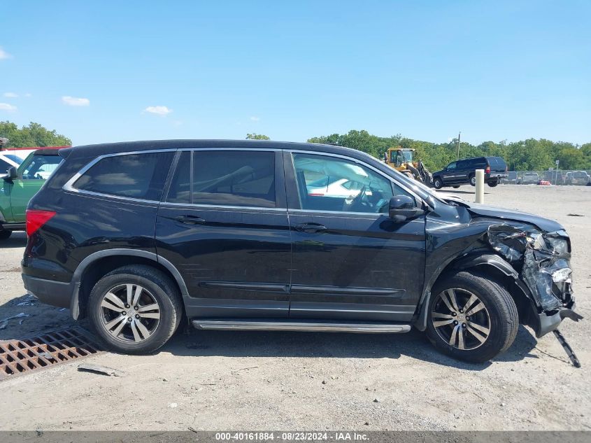 2016 Honda Pilot Ex-L VIN: 5FNYF6H55GB012399 Lot: 40161884