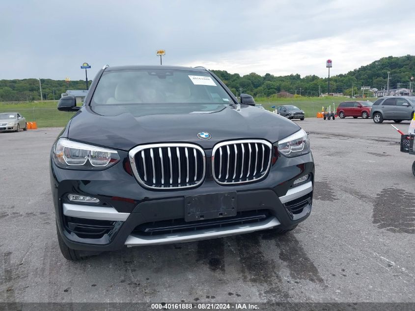 2019 BMW X3 xDrive30I VIN: 5UXTR9C51KLR05152 Lot: 40161888