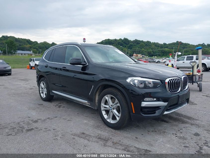 2019 BMW X3 XDRIVE30I - 5UXTR9C51KLR05152