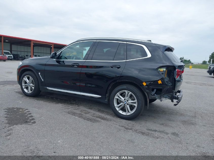 VIN 5UXTR9C51KLR05152 2019 BMW X3, Xdrive30I no.3