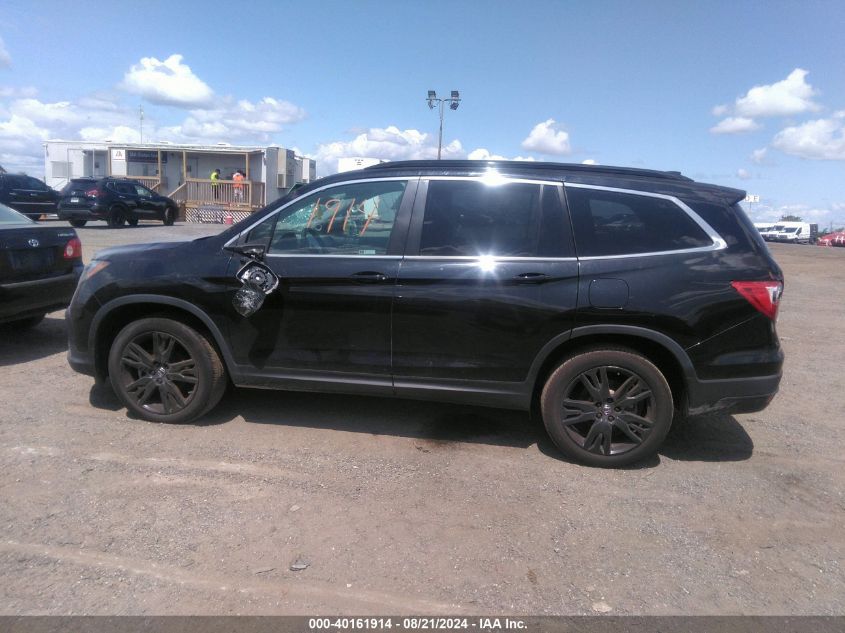 2021 Honda Pilot Awd Special Edition VIN: 5FNYF6H23MB063899 Lot: 40161914