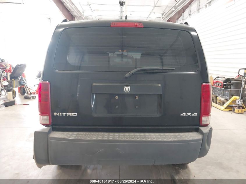 1D8GU28K87W629101 2007 Dodge Nitro Sxt