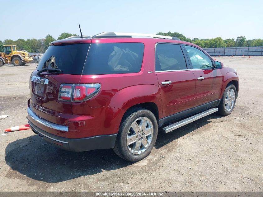 2017 GMC Acadia Limited VIN: 1GKKRSKD7HJ248668 Lot: 40161943