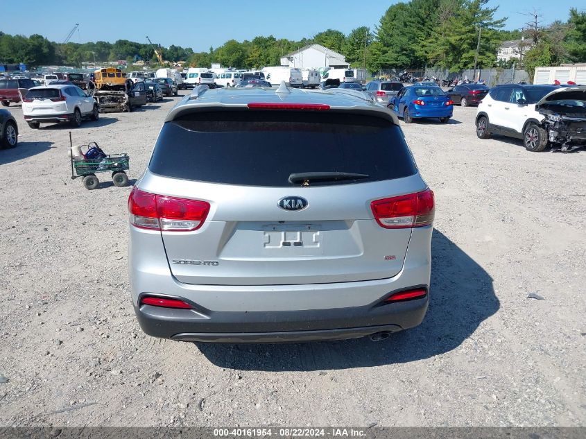 2018 Kia Sorento 2.4L Lx VIN: 5XYPGDA37JG425561 Lot: 40161954