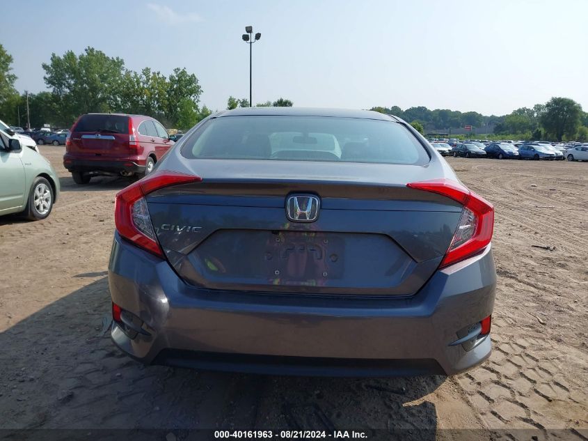 2018 Honda Civic Lx VIN: 19XFC2F54JE044155 Lot: 40161963