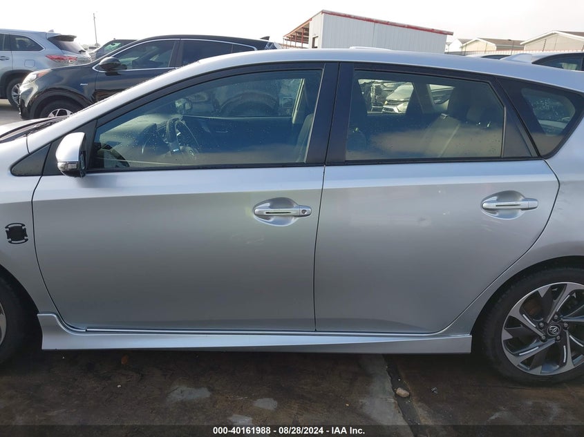 2017 TOYOTA COROLLA IM JTNKARJE0HJ525338