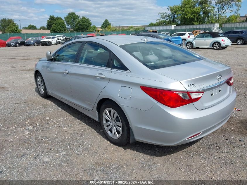 2012 Hyundai Sonata Gls VIN: 5NPEB4AC4CH396828 Lot: 40161991