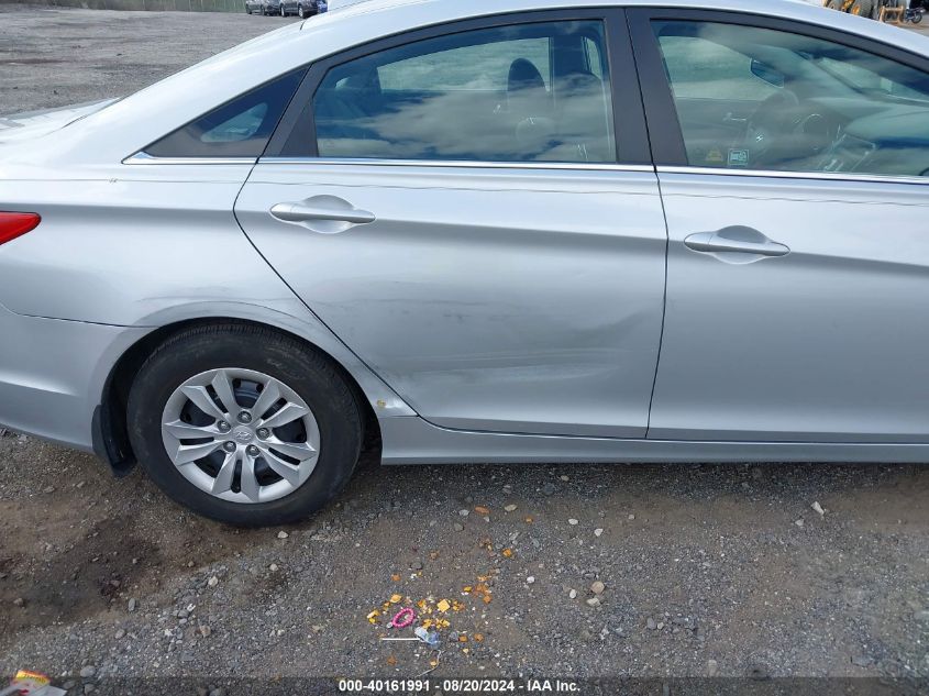 2012 Hyundai Sonata Gls VIN: 5NPEB4AC4CH396828 Lot: 40161991