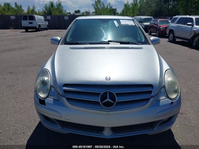 2006 Mercedes-Benz R 500 4Matic VIN: 4JGCB75E96A021237 Lot: 40161997