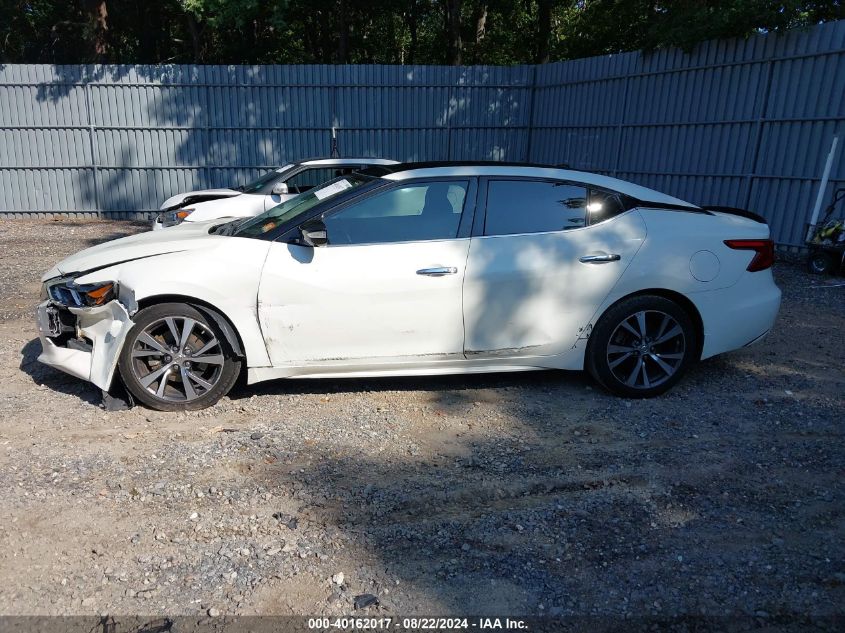 2017 Nissan Maxima 3.5 Platinum VIN: 1N4AA6AP9HC412482 Lot: 40162017