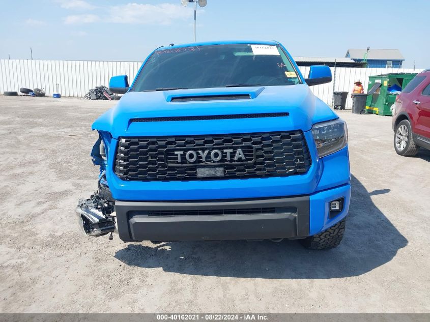 2019 Toyota Tundra Trd Pro 5.7L V8 VIN: 5TFDY5F11KX821352 Lot: 40162021